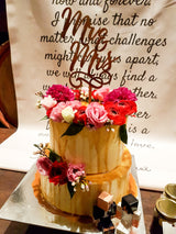 wedding cake topper